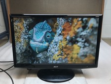 Acer H233H 23  FHD LCD Monitor 1920 x 1080 HDMI VGA DVI Ports- Stand Included