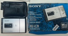 SONY MZ-E20 PORTABLE MINIDISC PLAYER - MEGABASS - RARE