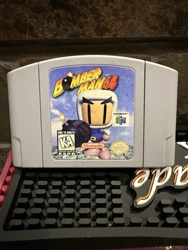 Bomberman 64 - Nintendo 64 Video Game Classic TESTED WORKS!