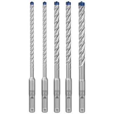 5er Multipack Bosch Accessories EXPERT SDS plus-7X 2608900198 Hammerbohrer