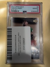 2003-04 Upper Deck Box Set #6 Lebron James ROOKIE RC PSA 10 Graded Card NBA 03. rookie card picture