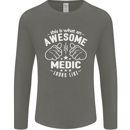 This Is What an Awesome Medizinisch Looks Like Herren Langarm T-Shirt - Bild 2 von 13