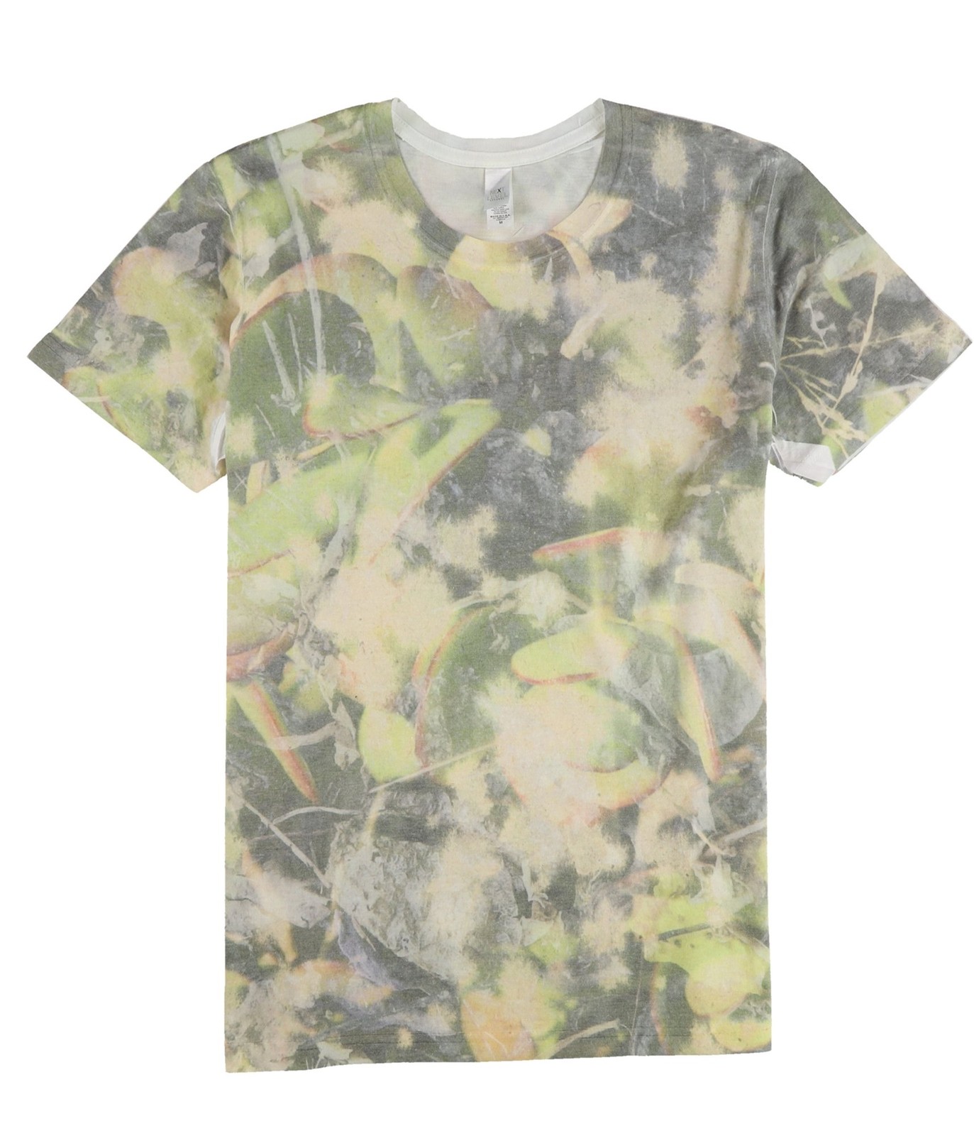 Мужская футболка с графическим принтом Next Level с растительным изображением Разноцветная Средняя 3290₽