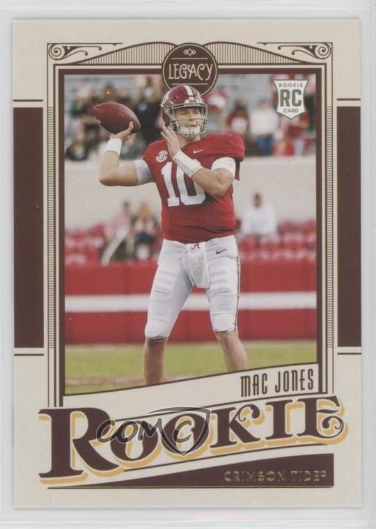 2021 Panini Legacy Rookies Mac Jones #145 0l1