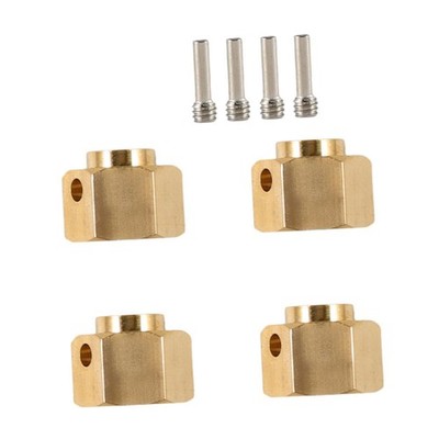 4 Stück Rad Sechskant verlängert Adapter Ersatz für 1/10 Auto Raupen LKW