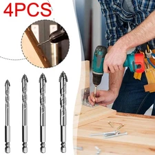 Quad Edge Sawtooth Drill Bit,High Strength 4 Flute Serrated Eccentric Drill Bit