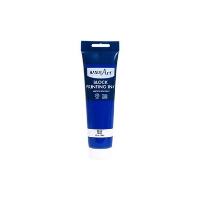 Handy Art Block Printing Ink 5 oz. Blue