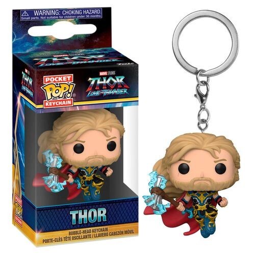 Funko Pop Keychain! Thor Love and Thunder - Thor