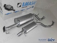 Imasaf Auspuff Set Ab Kat für Mitsubishi Pajero 3.2 Di-D Lang O. DPF 2006-2010