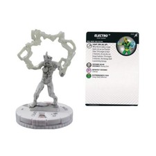 WizKids Marvel Heroclix Superior Foes Spider  Electro 043 R  Sketch Var NM