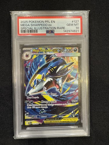 Mega Sharpedo ex graded PSA 10 for sale on eBay