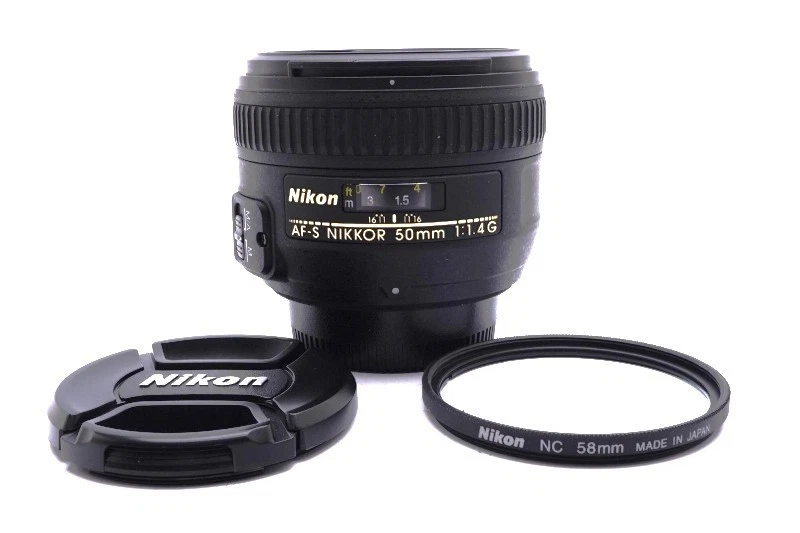 Nikon NIKKOR AF-S f/1.8 Camera Lenses 50mm Focal for sale | eBay