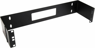 2U Hinged Wall Mount Patch Panel Bracket - 6 Inch Deep - 19'' Patch Panel Swing R