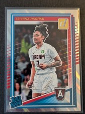 2025 Panini Donruss WNBA - Rated Rookie Te-Hina Paopao #91 Lava (RC)
