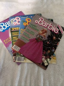 4- Vintage Barbie Magazines