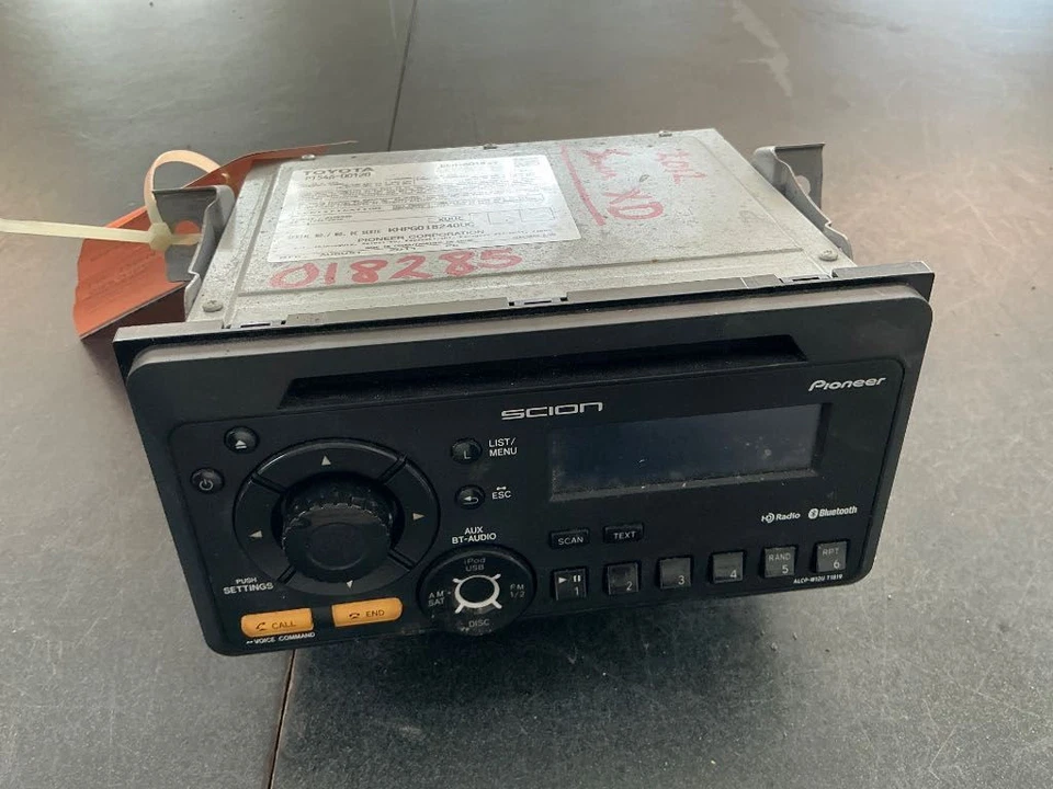 Audio Equipment Radio Display And Receiver Am-fm-cd Fits 08-14 SCION XD 126302 - Image 4 of 4