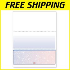 Premium High-Security Checks - 500 Blank, ANSI Compliant with 13 Features
