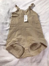 CURVEEZ by Shapermint NWT Scoop Neck Bodysuit BEIGE XL / nude CUR1515