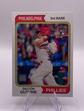 Dalton Guthrie 2023 Topps Heritage #305 Philadelphia Phillies ROOKIE Card MLB. rookie card picture