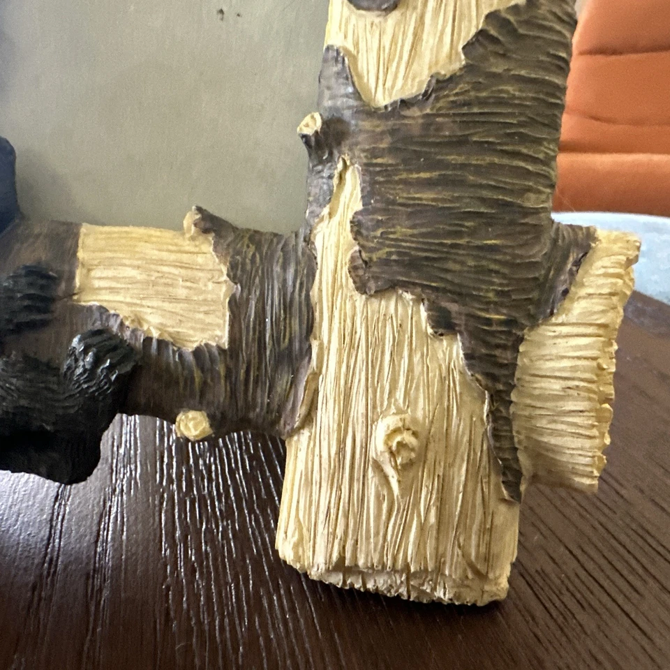 Marco de fotos 4 x 6 fotos de osos y abejas negras cabaña rústica Foto 4 de 4