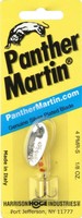 Panther Martin Silver Regular Fishing Spinners 1/8 Ounce- Deadly On Trout/bass Panther Martin Silver Regular Fishing Spinners 1/8 Ounce- Deadly On Trout/bass