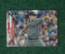 ZAC GALLEN - 2020 TOPPS ROOKIE CARD # 207 - ARIZONA DIAMONDBACKS - MLB. rookie card picture