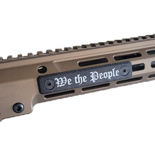 Custom Text 2.5 Slot M-LOK Rail Cover 4"/100mm High Temperature Rail Covers