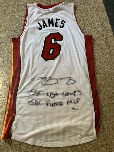 LeBron James Upper Deck UDA Autographed Limited Edition 6/13 Inscribed