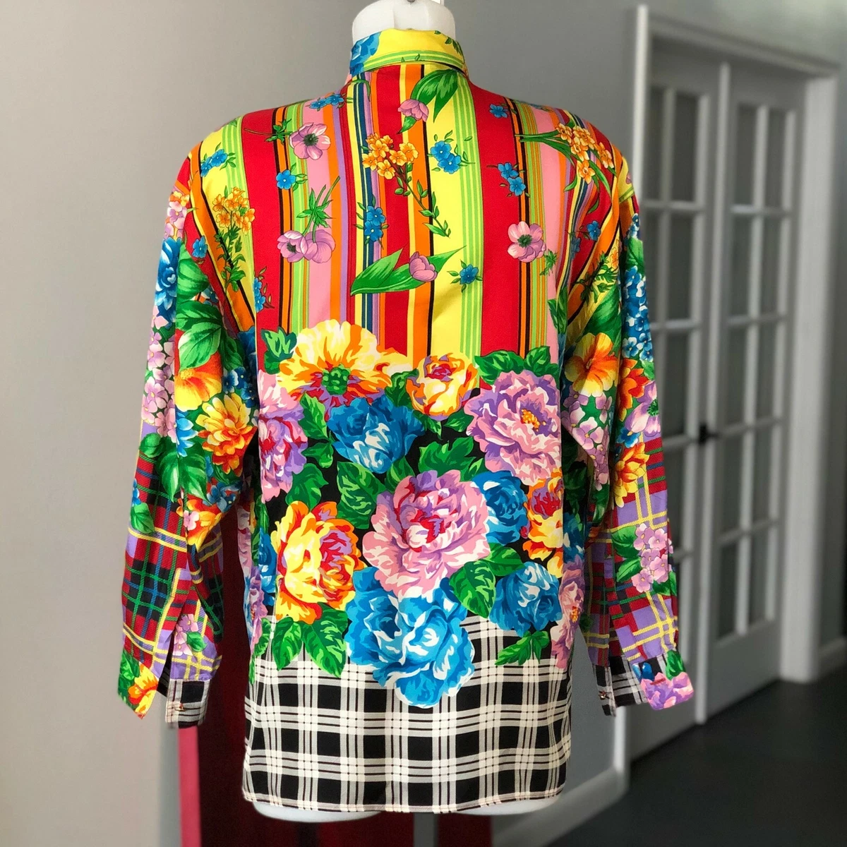 Versace collection cheap silk shirt