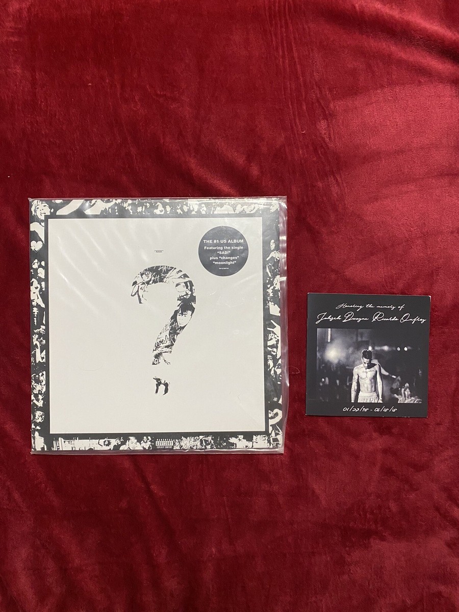 xxxtentacion memorial booklet and vinyl (autograph replacement