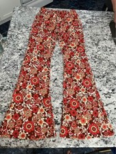 BOHO Wide Leg Pants Sz M  