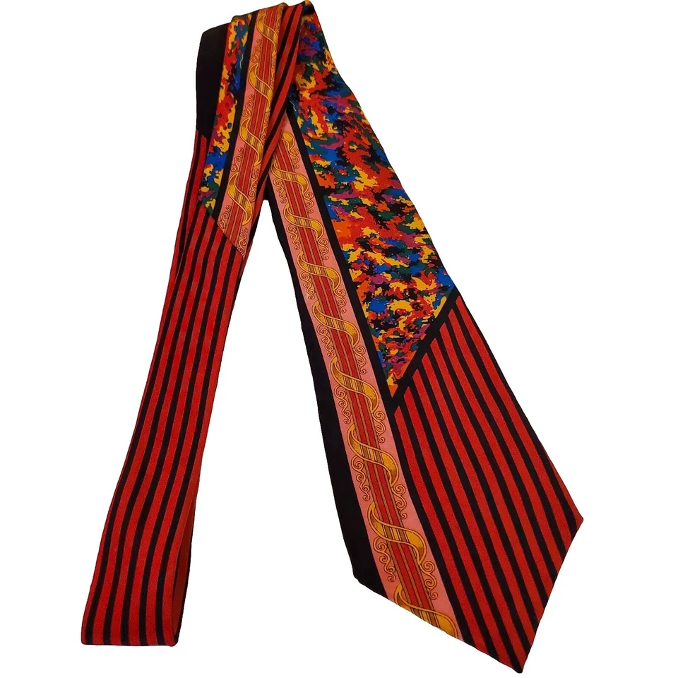 Галстук Rush Limbaugh галстук красная полоса камуфляжный узор шелковый галстук без границ - Изображение 3 из 4