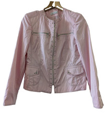Pink Jacket By Kirsten Size 12 With Shoulder Pads