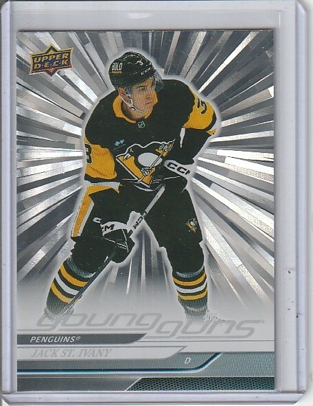 2024 Upper Deck Series 1 Young Guns Outburst Silver Jack St Ivany #234 Rookie RC