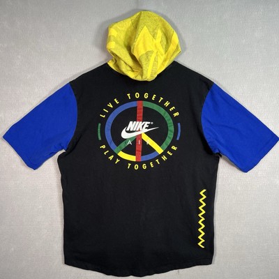The Nike Air Tee Live Together Play Together T-shirt Adult Large Hooded  Men's | eBay