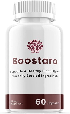 Boostaroo Healthy Blood Flow Support Pills, Extra Strength OFFICIAL - 1 Pack