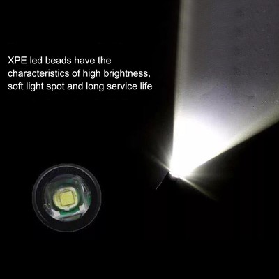 Super Tiny Flashlight Built-in Battery Mini Bright Flashlight for Outdoor Hiking
