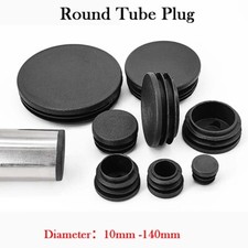 Round Plastic Tube End Caps Insert Bungs Blanking Plugs Stoppers, Chair Feet Leg