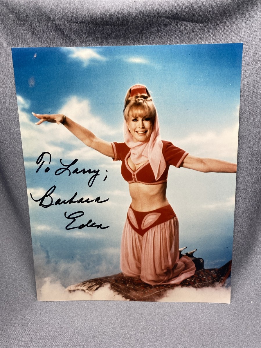 BARBARA EDEN (I Dream Of Jeannie) Signed/Autographed 8x10 Colored