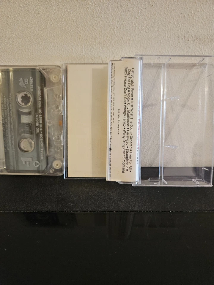 TED NUGENT Great Gonzos! - The Best Of Ted Nugent 1981 CASSETTE TAPE HARD ROCK - Image 2 of 4