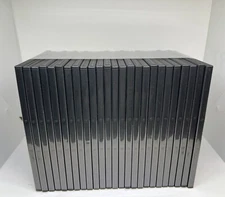 SALE! 200 NEW 9MM SLIM DOUBLE(2) DVD CASE MOVIE BOX, SLEEVE, BLACK,SLIM DVD CASE