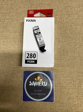 NEW Genuine Canon Pixma 280 PGBK Black Sealed Free Ship 