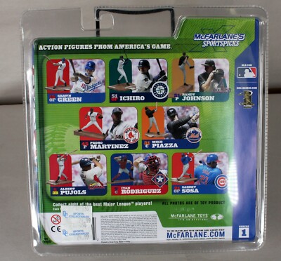 MCFARLANE PEDRO MARTINEZ BOSTON RED SOX SPORTS ACTION FIGURE ON
