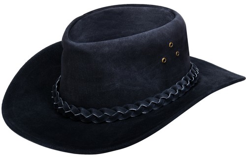 Cowboy Outback Suede Aussie Bush Hat – Infinity Leather