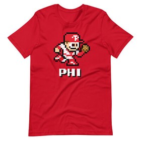 Philadelphia Phillies Baseball Team Jersey Nintendo Retro NES T-Shirt