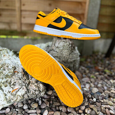 Nike Dunk Low Retro Goldenrod Black / Yellow DD1391-004 UK8 Nike Dunk Low Retro Goldenrod Black / Yellow DD1391-004 UK8