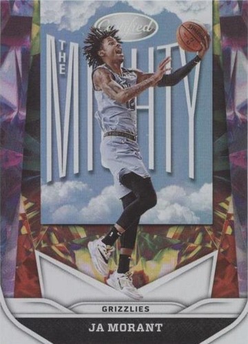 2020-21 Panini Mosaic Ja Morant Yellow Reactive Prizm #40 SP | eBay