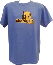 Sharkbait Sunset Tee Royal Blue, 100 % Cotton but Lighter weight for summer