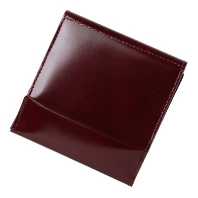 Abrasas Thin Wallet Leather Thin Made in Japan Bordeaux 488