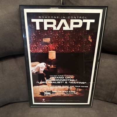 Trapt someone in control 11 x 17 promo poster 2005